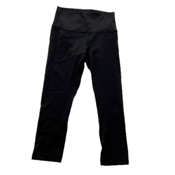 Lululemon Women's Capri Leggings Black Size 6 - Picture 1 of 6
